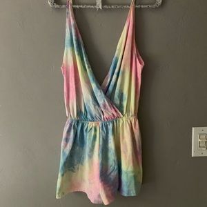 Tye dye romper
